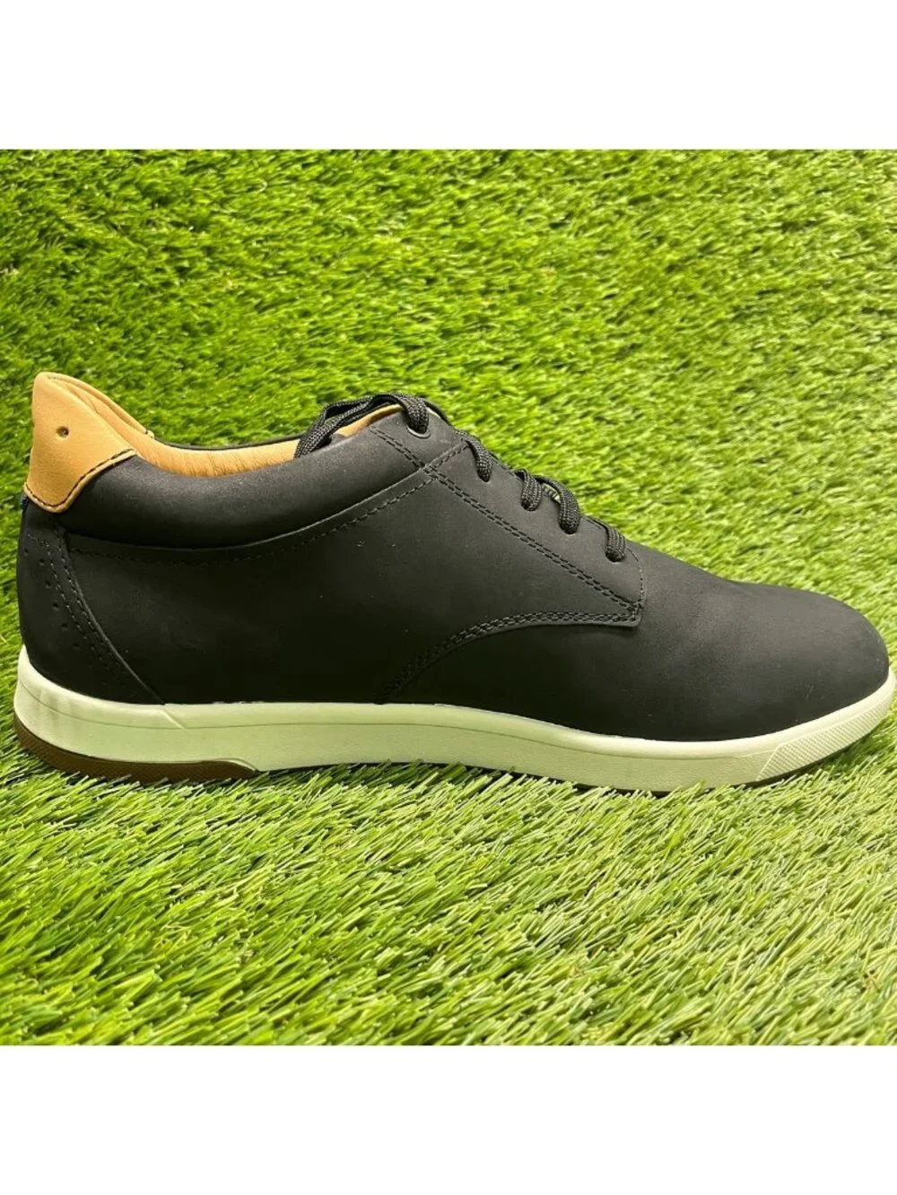 Florsheim Crossover Mens Size 10.5EEE Black Steel Toe Safety Oxford Work Shoes
